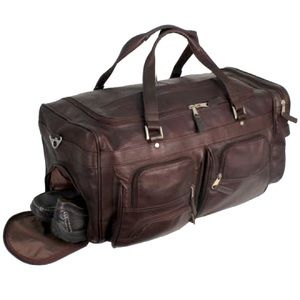 latico Bags Nwt Latico Prime Time Duffel Bag Dark Brown